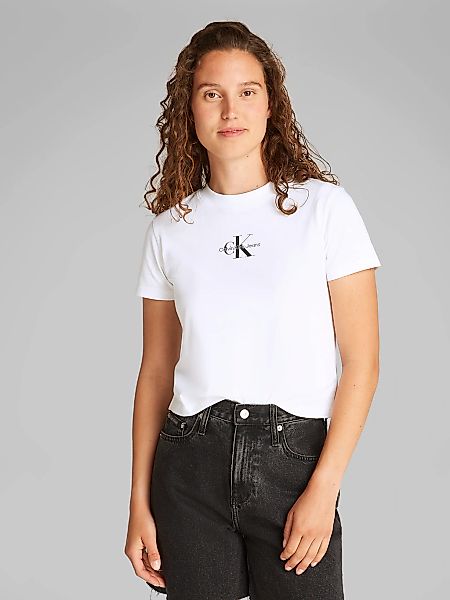 Calvin Klein Jeans T-Shirt "MONOLOGO BABY TEE", mit Logo günstig online kaufen