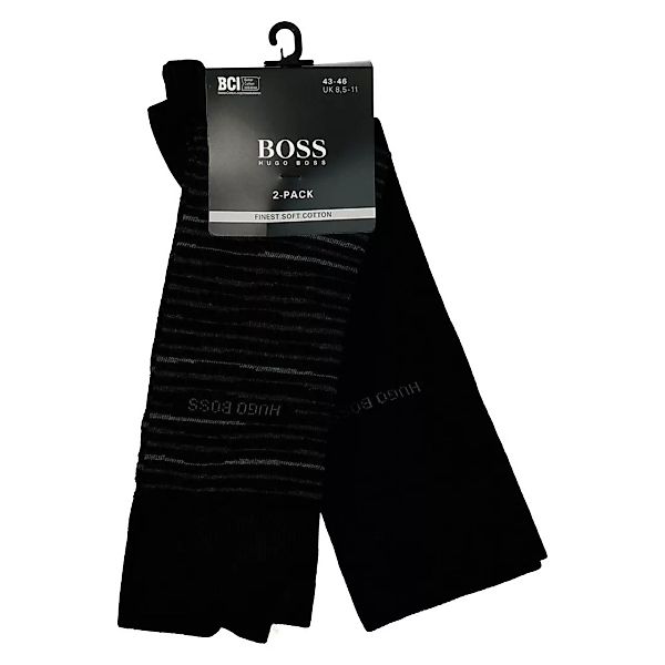 Boss Rs Stripe Cc Socken 2 Paare EU 43-46 Black günstig online kaufen