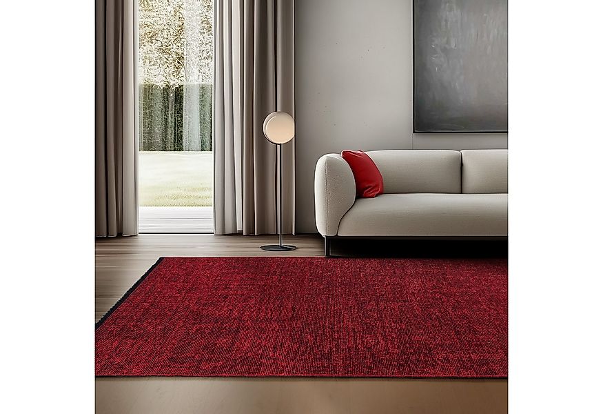 SIMPEX24 Teppich Boho Design, Rechteckig, Höhe: 7 mm, Baumwolle, Waschbarer günstig online kaufen