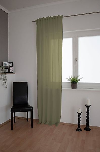 Schlaufenschal   ¦ grün ¦ Maße (cm): B: 140 H: 1 Gardinen & Rollos > Gardin günstig online kaufen