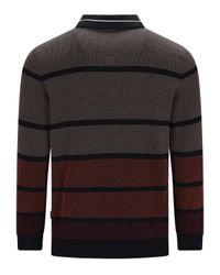 Hajo Sweatshirt Troyersweatshirt in Zweiton allover günstig online kaufen