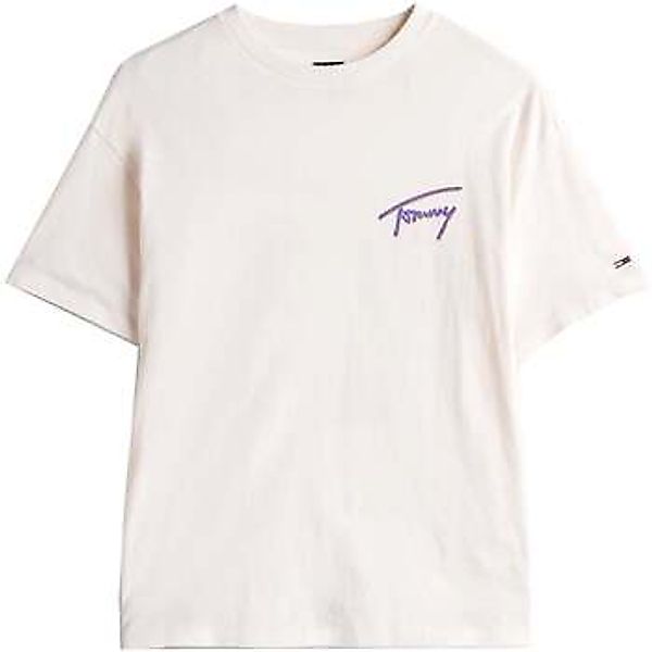 Tommy Jeans  T-Shirt Faded Graphic Relaxed T-Shirt Ancient Off White günstig online kaufen