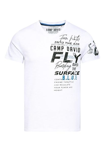 CAMP DAVID T-Shirt T-Shirt Kurzarmshirt (1-tlg., günstig online kaufen