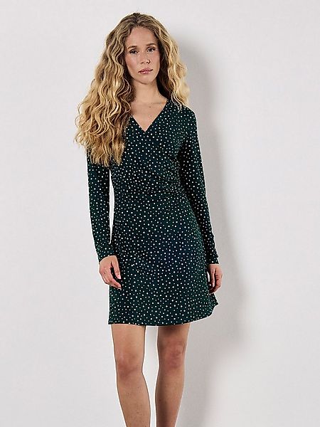 Apricot Wickelkleid Wickelkleid mit Punktedruck günstig online kaufen