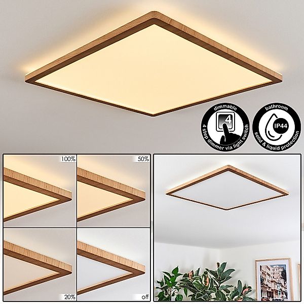 hofstein Deckenleuchte dimmbare Deckenlampe aus Metall/Kunststoff günstig online kaufen