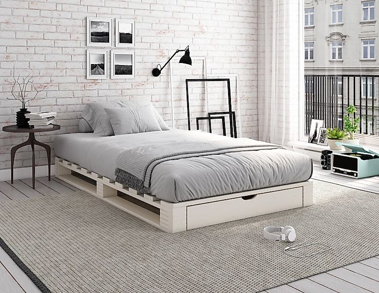 OTTO home Palettenbett ""ALASCO " BESTSELLER Mit Schublade" zertifiziertes günstig online kaufen