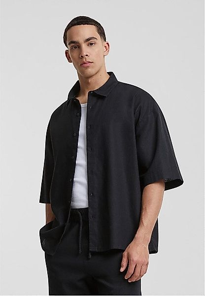 URBAN CLASSICS Langarmhemd Boxy Cotton Linen günstig online kaufen