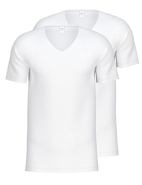 CALIDA Unterziehshirt Natural Benefit Herren (2-St., günstig online kaufen