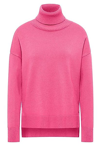 Frieda & Freddies Strickpullover Damen Rollkragenpullover mit Viskose (1-tl günstig online kaufen