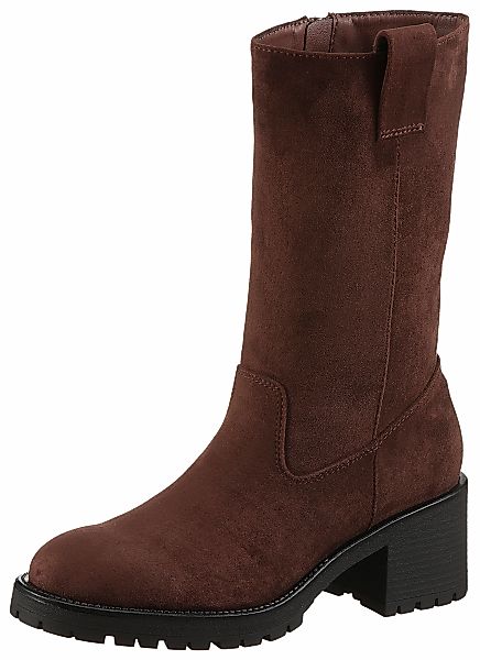 Aniston SHOES Stiefel, Klassik-Boots mit Innen-Reißverschluss - NEUE KOLLEK günstig online kaufen