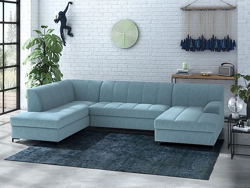 INOSIGN Wohnlandschaft "Balme, moderne Formensprache, zeitloses Design, U-F günstig online kaufen
