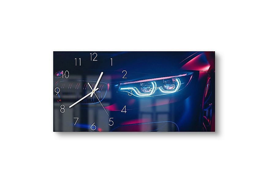 DEQORI Wanduhr 'BWM Frontal Nahaufnahme' (Glas Glasuhr modern Wand Uhr Desi günstig online kaufen