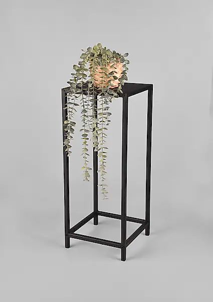 MIRRORS AND MORE Beistelltisch »Veronika«, schwarzes Metallgestell günstig online kaufen