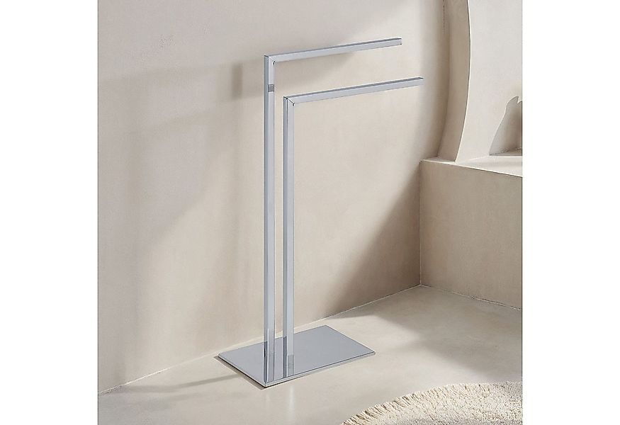 IDIMEX Handtuchhalter ANDREW, Handtuchhalter mit zwei Armen, Freistehend- c günstig online kaufen