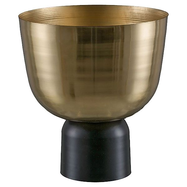 Gasper Übertopf SOLARIS, Goldfarben, Aluminium, Schwarz, günstig online kaufen