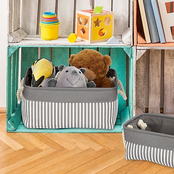 relaxdays Aufbewahrungskorb Aufbewahrungskörbe 3 Größen im günstig online kaufen