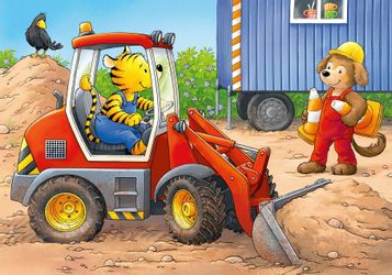 Ravensburger Puzzle Tiere auf der Baustelle, günstig online kaufen