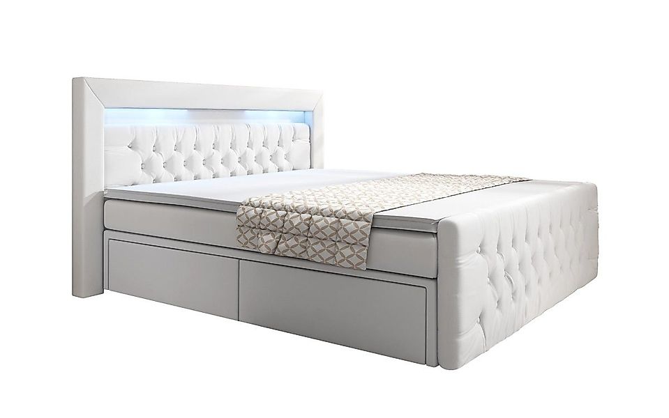 Luxusbetten24 Boxspringbett Sera, mit LED-Beleuchtung und günstig online kaufen