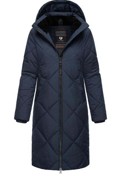 Ragwear Steppmantel "Rebela" stylischer Winterparka mit abnehmbarer Kapuze günstig online kaufen
