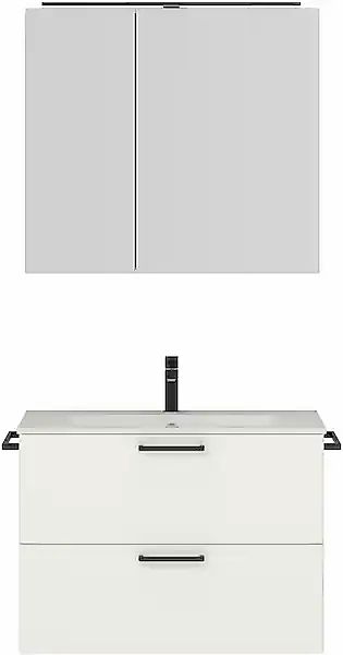 nobilia® Badmöbel-Set »Tolvina« vormontiert, mit Soft-Close, 2 Stk. tlg. günstig online kaufen