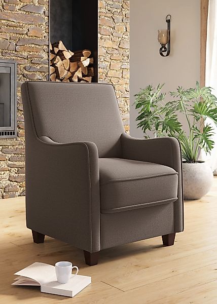 Home affaire Sessel "County" 1 Stk. tlg. mit englischer Naht und Federkern- günstig online kaufen