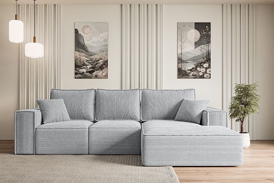 ALTDECOR Ecksofa SERRA-L-S, Couch mit Schlaffunktion, günstig online kaufen