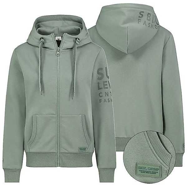 SUBLEVEL Sweatjacke Sweatjacke Hoodie Sweater Kapuzenpullover günstig online kaufen