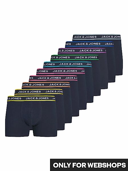 Jack & Jones Boxershorts "JACLIME SOLID TRUNKS 10 PACK" Packung, 10 Stk. günstig online kaufen