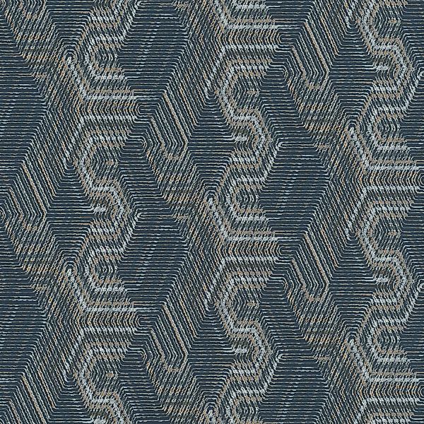 Rasch Vliestapete African Queen III Ethno Dunkelblau 10,05 x 0,53 m günstig online kaufen