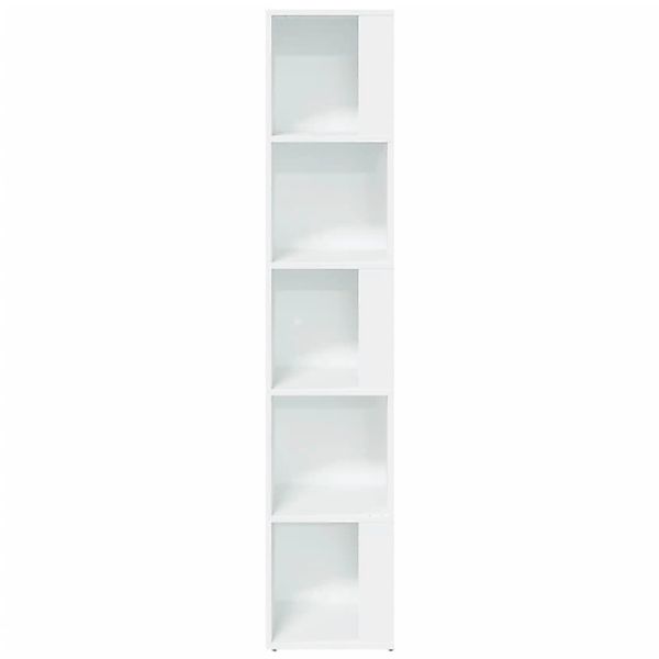 vidaXL Eckregal Weiß 33x33x164,5 cm Holzwerkstoff günstig online kaufen