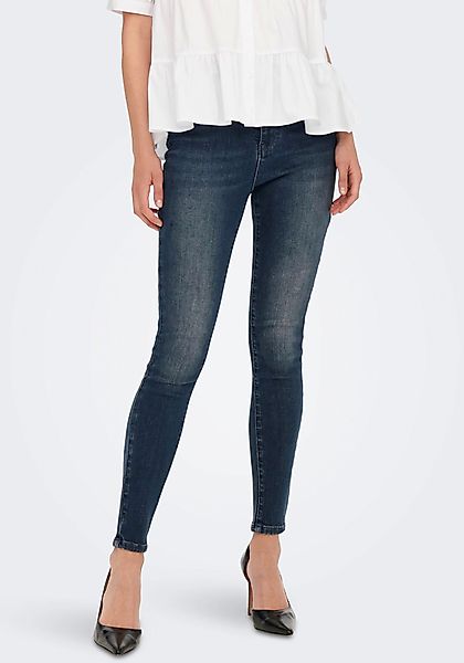 ONLY High-waist-Jeans "ONLMILA HW SK ANK DNM BJ407" günstig online kaufen