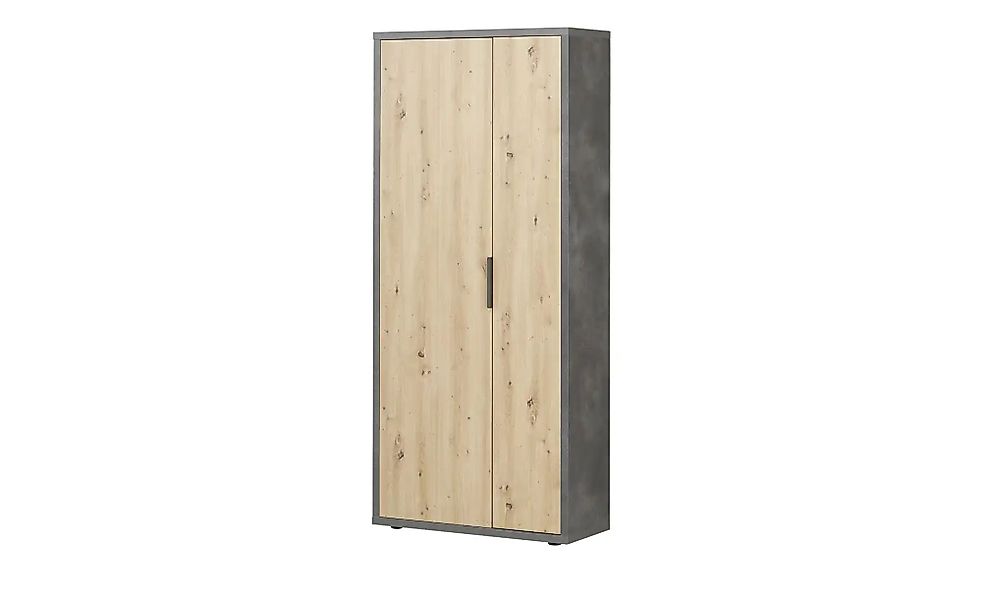 Garderobenschrank  Volano ¦ holzfarben ¦ Maße (cm): B: 85 H: 192 T: 35.5 Sc günstig online kaufen