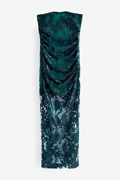 Next Paillettenkleid Bandeau-Kleid mit Pailletten und Spitzen-Overlay (1-tl günstig online kaufen