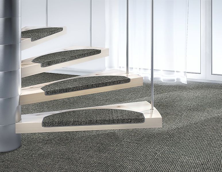 Dekowe Stufenmatte "Mara S2" halbrund 5 mm Höhe 100% Sisal, große Farbauswa günstig online kaufen