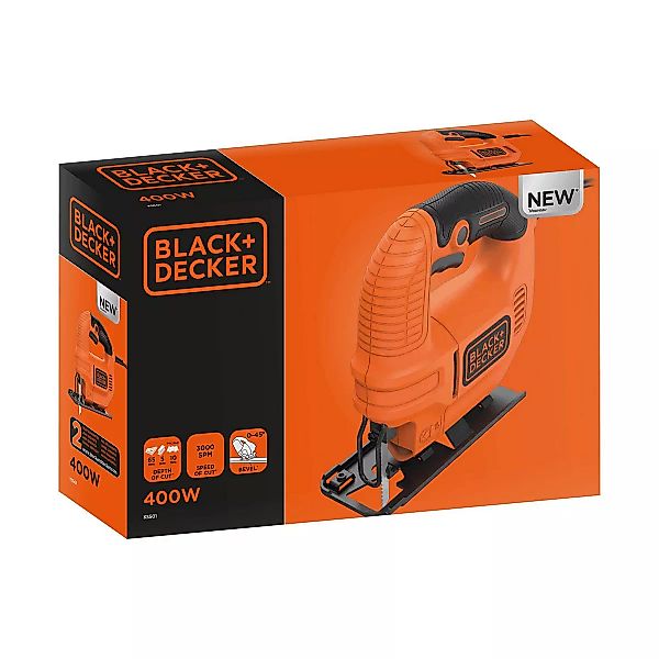 Stichsäge Black & Decker Ks501-qs Orange 400 W 400w günstig online kaufen