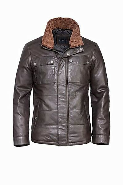 bugatti Lederjacke BUMARCELLO (1-St) mit weichem Stehkragen günstig online kaufen