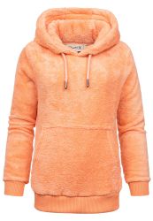 REPUBLIX Kapuzenpullover CHARLIZE Damen Teddy Sweatjacke günstig online kaufen