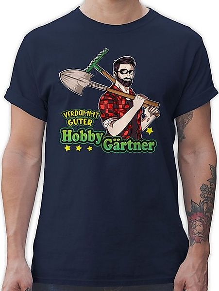 Shirtracer T-Shirt Verdammt guter Hobby Gärtner Hobby Outfit günstig online kaufen