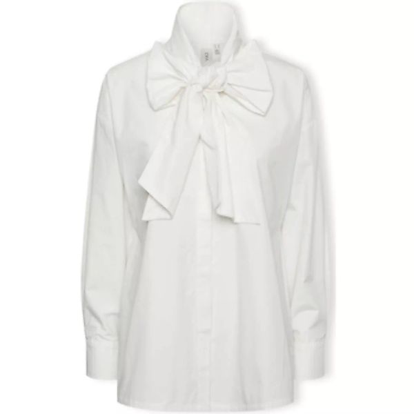 Y.a.s  Blusen YAS Sigga Shirt L/S - Star White günstig online kaufen