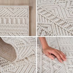 Carpettex Designteppich Einfarbig Boucle Loop, Rechteckig, günstig online kaufen