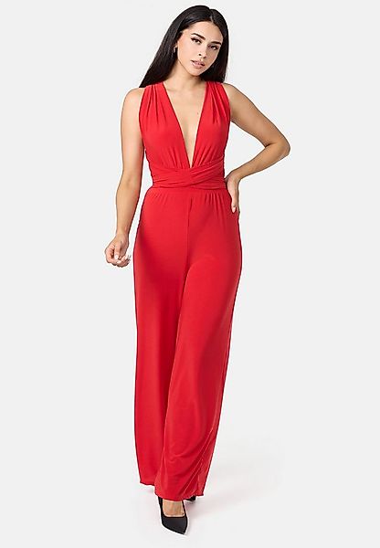Worldclassca Jumpsuit Worldclassca Jumpsuit Backless Overall mit Gürtel Ärm günstig online kaufen