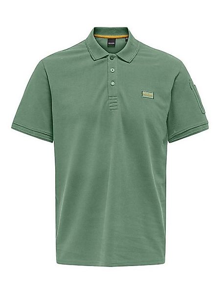 ONLY & SONS Poloshirt Poloshirt Kurzarm Polokragen Baumwolle ONSDEVON REG S günstig online kaufen
