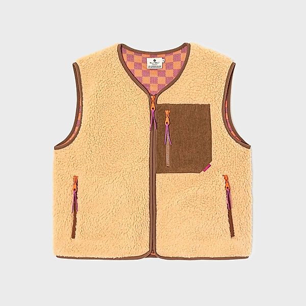 suebidou Fleeceweste Stylishe Sherpa Teddyfell Damen günstig online kaufen