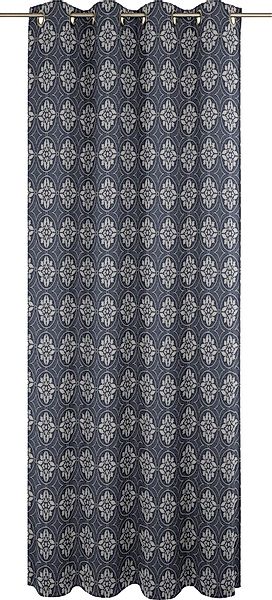 Adam Vorhang "Romantic Puligny" Ösen 1 Stk. tlg. aus 100% Bio-Baumwolle günstig online kaufen
