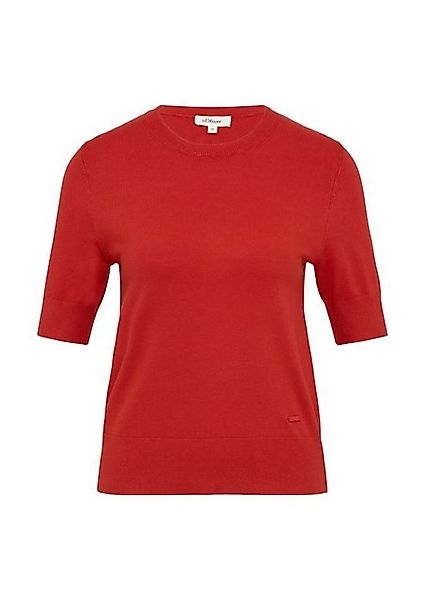 s.Oliver Strickpullover - Weicher Damen Kurzarm-Strickpullover günstig online kaufen