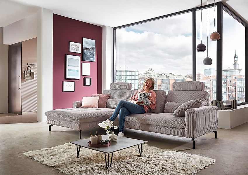 Die PlanBar Ecksofa MP-IN20110 L-Form mit günstig online kaufen