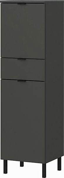 FURNARO Stauraumschrank Badezimmer Schrank Grandson 34 x 120 x 34 cm günstig online kaufen