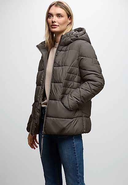 STREET ONE Steppjacke mit Kapuze mit Kapuze günstig online kaufen