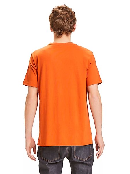 Herren T-shirt Waves Mit Logo-schriftzug Reine Bio-baumwolle günstig online kaufen