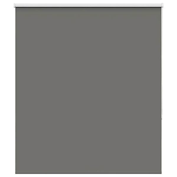 vidaXL Verdunkelungsrollo Grau 120x130cm Stoffbreite 116,6cm Polyester 4011 günstig online kaufen